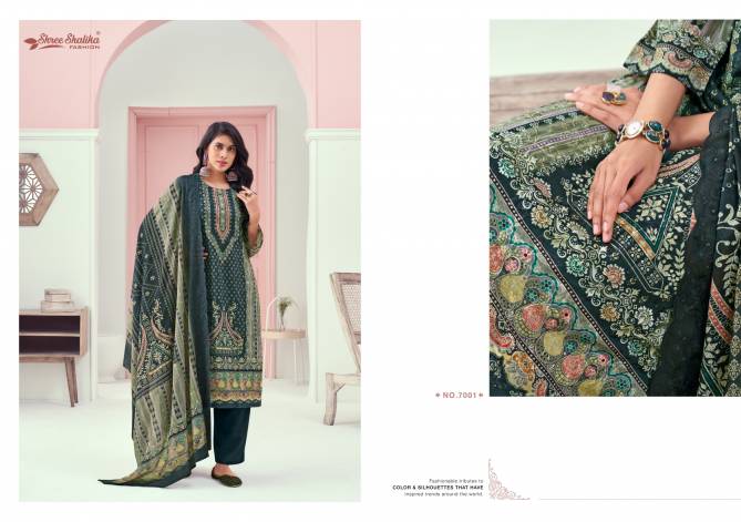 Mahajbeen Vol 7 By Shree Shalika Printed Lawn Cotton Dress Material Wholesale Online
